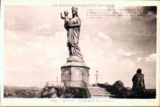 Cartes postales anciennes > CARTES POSTALES > carte postale ancienne > cartes-postales-ancienne.com Haute loire  Le Puy En Velay