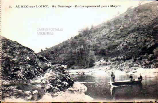 Cartes postales anciennes > CARTES POSTALES > carte postale ancienne > cartes-postales-ancienne.com Auvergne rhone alpes Haute loire Aurec Sur Loire