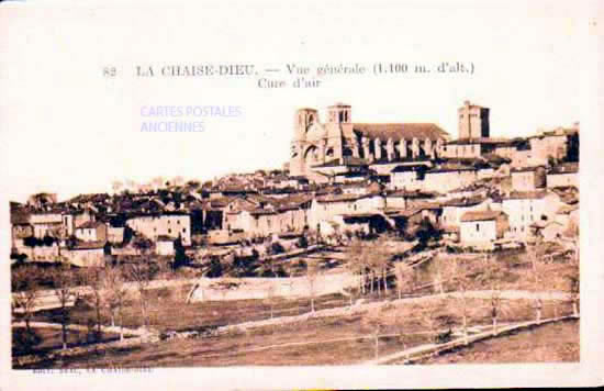 Cartes postales anciennes > CARTES POSTALES > carte postale ancienne > cartes-postales-ancienne.com Haute loire  La Chaise Dieu