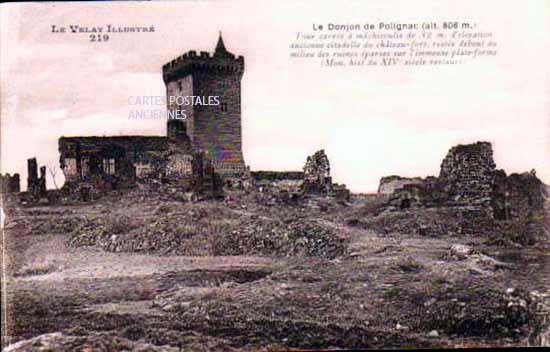 Cartes postales anciennes > CARTES POSTALES > carte postale ancienne > cartes-postales-ancienne.com Haute loire  Polignac