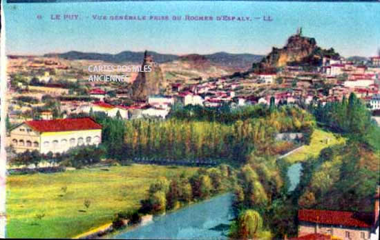 Cartes postales anciennes > CARTES POSTALES > carte postale ancienne > cartes-postales-ancienne.com Haute loire  Le Puy En Velay