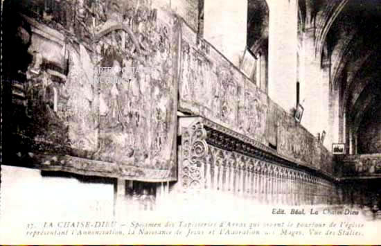 Cartes postales anciennes > CARTES POSTALES > carte postale ancienne > cartes-postales-ancienne.com Haute loire  La Chaise Dieu