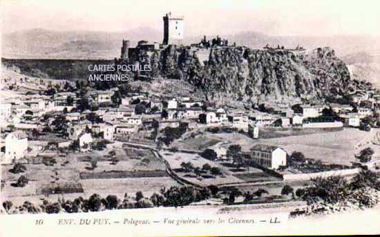 Cartes postales anciennes > CARTES POSTALES > carte postale ancienne > cartes-postales-ancienne.com Haute loire  Polignac