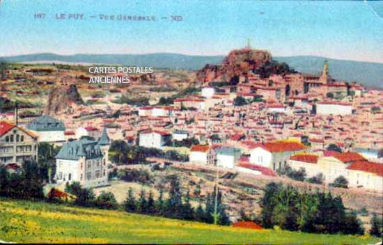 Cartes postales anciennes > CARTES POSTALES > carte postale ancienne > cartes-postales-ancienne.com Haute loire  Le Puy En Velay