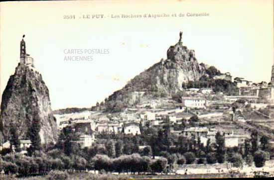 Cartes postales anciennes > CARTES POSTALES > carte postale ancienne > cartes-postales-ancienne.com Haute loire  Le Puy En Velay