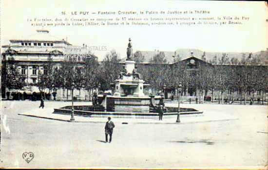 Cartes postales anciennes > CARTES POSTALES > carte postale ancienne > cartes-postales-ancienne.com Haute loire  Le Puy En Velay