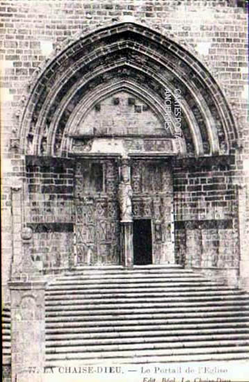 Cartes postales anciennes > CARTES POSTALES > carte postale ancienne > cartes-postales-ancienne.com Haute loire  La Chaise Dieu