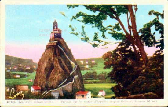 Cartes postales anciennes > CARTES POSTALES > carte postale ancienne > cartes-postales-ancienne.com Haute loire  Le Puy En Velay
