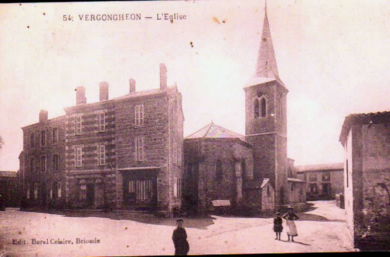 Cartes postales anciennes > CARTES POSTALES > carte postale ancienne > cartes-postales-ancienne.com Auvergne rhone alpes Haute loire Vergongheon