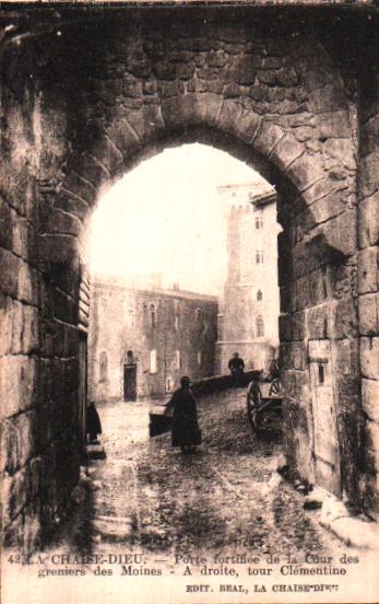 Cartes postales anciennes > CARTES POSTALES > carte postale ancienne > cartes-postales-ancienne.com Haute loire  La Chaise Dieu