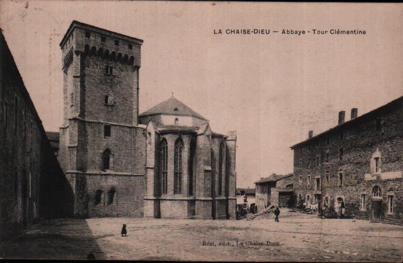 Cartes postales anciennes > CARTES POSTALES > carte postale ancienne > cartes-postales-ancienne.com Auvergne rhone alpes Haute loire La Chaise Dieu