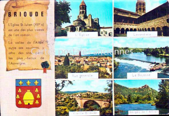 Cartes postales anciennes > CARTES POSTALES > carte postale ancienne > cartes-postales-ancienne.com Auvergne rhone alpes Haute loire Brioude