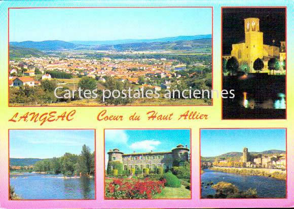 Cartes postales anciennes > CARTES POSTALES > carte postale ancienne > cartes-postales-ancienne.com Auvergne rhone alpes Haute loire Langeac