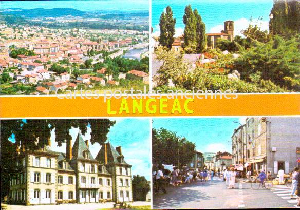 Cartes postales anciennes > CARTES POSTALES > carte postale ancienne > cartes-postales-ancienne.com Auvergne rhone alpes Haute loire Langeac