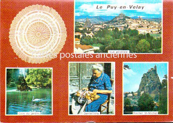 Cartes postales anciennes > CARTES POSTALES > carte postale ancienne > cartes-postales-ancienne.com Auvergne rhone alpes Haute loire Le Puy En Velay