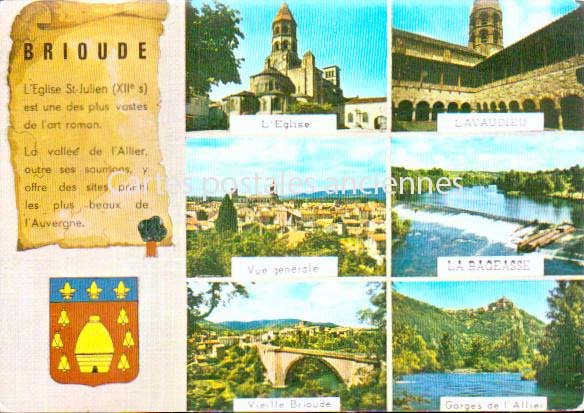 Cartes postales anciennes > CARTES POSTALES > carte postale ancienne > cartes-postales-ancienne.com Auvergne rhone alpes Haute loire Brioude