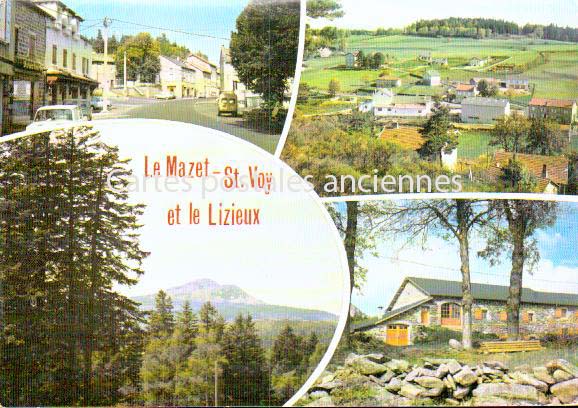 Cartes postales anciennes > CARTES POSTALES > carte postale ancienne > cartes-postales-ancienne.com Auvergne rhone alpes Haute loire Mazet Saint Voy