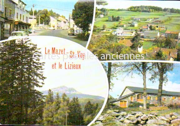 Cartes postales anciennes > CARTES POSTALES > carte postale ancienne > cartes-postales-ancienne.com Auvergne rhone alpes Haute loire Mazet Saint Voy