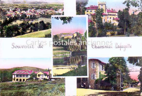 Cartes postales anciennes > CARTES POSTALES > carte postale ancienne > cartes-postales-ancienne.com Auvergne rhone alpes Haute loire Chavaniac Lafayette