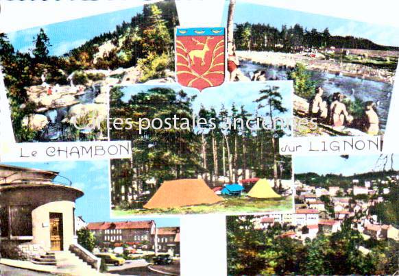 Cartes postales anciennes > CARTES POSTALES > carte postale ancienne > cartes-postales-ancienne.com Auvergne rhone alpes Haute loire Le Chambon Sur Lignon