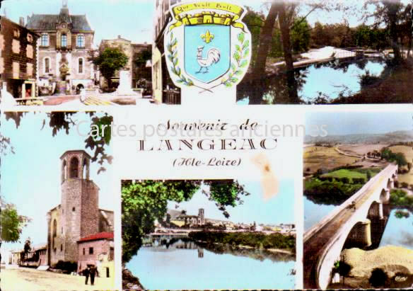 Cartes postales anciennes > CARTES POSTALES > carte postale ancienne > cartes-postales-ancienne.com Auvergne rhone alpes Haute loire Langeac