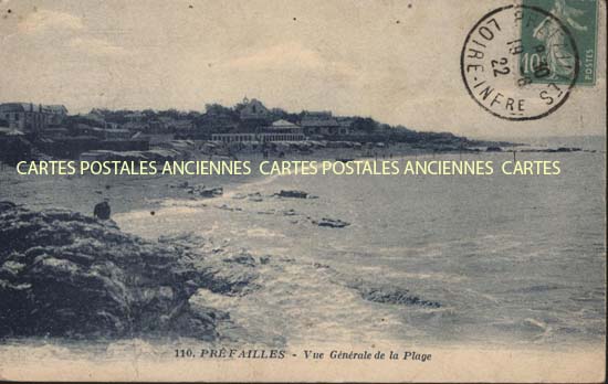 Cartes postales anciennes > CARTES POSTALES > carte postale ancienne > cartes-postales-ancienne.com Pays de la loire Loire atlantique Prefailles
