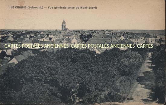 Cartes postales anciennes > CARTES POSTALES > carte postale ancienne > cartes-postales-ancienne.com Pays de la loire Loire atlantique Le Croisic