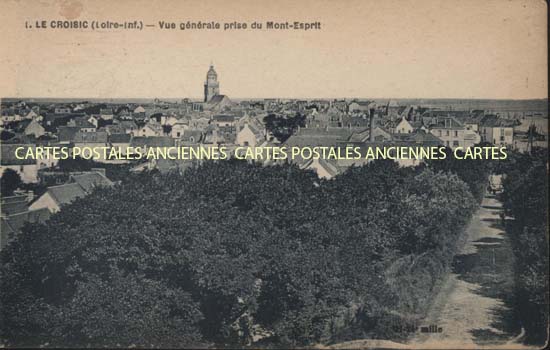 Cartes postales anciennes > CARTES POSTALES > carte postale ancienne > cartes-postales-ancienne.com Loire atlantique  Le Croisic