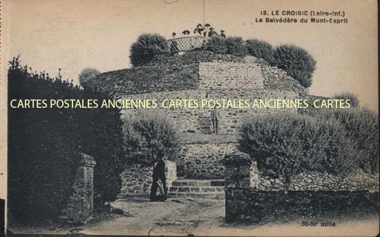 Cartes postales anciennes > CARTES POSTALES > carte postale ancienne > cartes-postales-ancienne.com Pays de la loire Loire atlantique Le Croisic