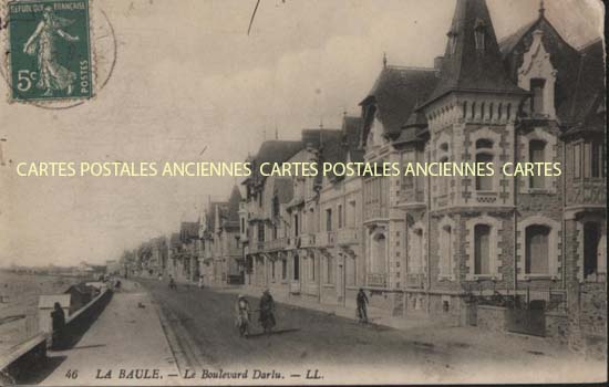Cartes postales anciennes > CARTES POSTALES > carte postale ancienne > cartes-postales-ancienne.com Loire atlantique  La Baule Escoublac