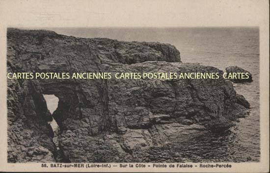 Cartes postales anciennes > CARTES POSTALES > carte postale ancienne > cartes-postales-ancienne.com Loire atlantique  Batz Sur Mer
