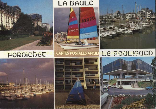 Cartes postales anciennes > CARTES POSTALES > carte postale ancienne > cartes-postales-ancienne.com Loire atlantique  La Baule Escoublac