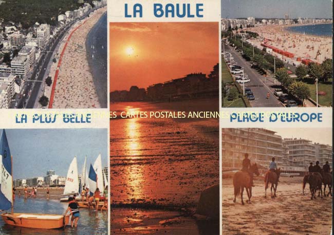 Cartes postales anciennes > CARTES POSTALES > carte postale ancienne > cartes-postales-ancienne.com Loire atlantique  La Baule Escoublac