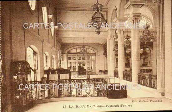 Cartes postales anciennes > CARTES POSTALES > carte postale ancienne > cartes-postales-ancienne.com Loire atlantique  La Baule Escoublac