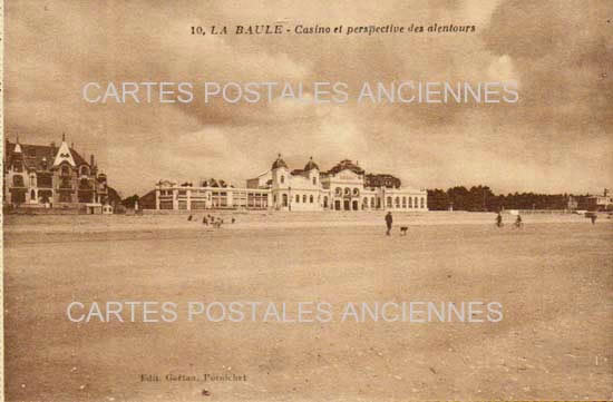 Cartes postales anciennes > CARTES POSTALES > carte postale ancienne > cartes-postales-ancienne.com Loire atlantique  La Baule Escoublac
