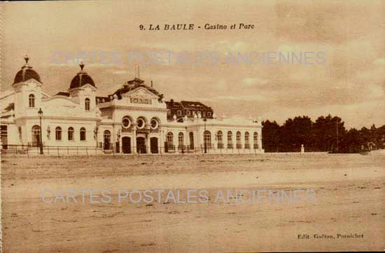 Cartes postales anciennes > CARTES POSTALES > carte postale ancienne > cartes-postales-ancienne.com Loire atlantique  La Baule Escoublac