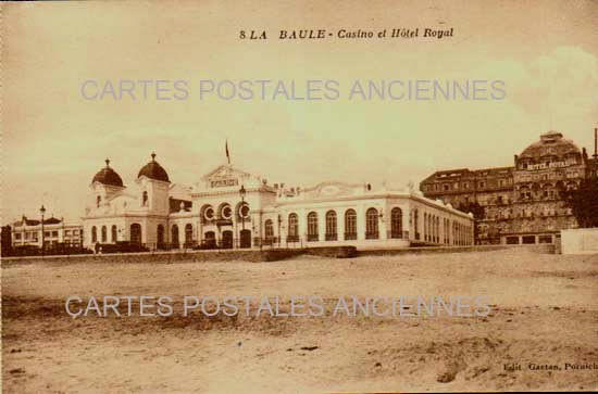 Cartes postales anciennes > CARTES POSTALES > carte postale ancienne > cartes-postales-ancienne.com Loire atlantique  La Baule Escoublac