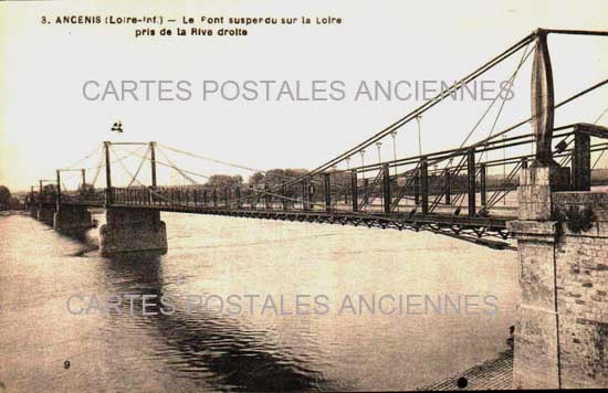 Cartes postales anciennes > CARTES POSTALES > carte postale ancienne > cartes-postales-ancienne.com Pays de la loire Loire atlantique Ancenis