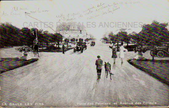 Cartes postales anciennes > CARTES POSTALES > carte postale ancienne > cartes-postales-ancienne.com Pays de la loire La Baule Escoublac