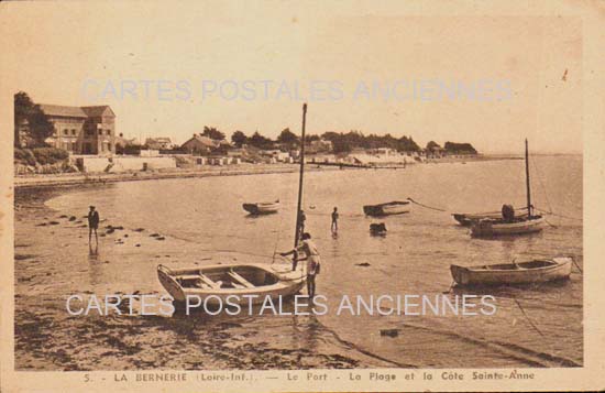 Cartes postales anciennes > CARTES POSTALES > carte postale ancienne > cartes-postales-ancienne.com Pays de la loire Loire atlantique La Bernerie En Retz