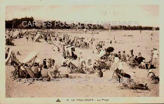 Cartes postales anciennes > CARTES POSTALES > carte postale ancienne > cartes-postales-ancienne.com Pays de la loire Le Pouliguen