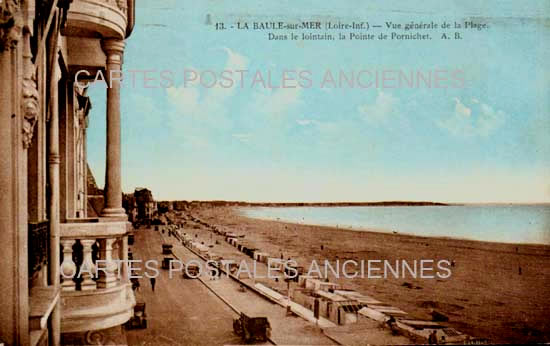 Cartes postales anciennes > CARTES POSTALES > carte postale ancienne > cartes-postales-ancienne.com Pays de la loire La Baule Escoublac