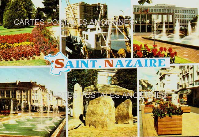 Cartes postales anciennes > CARTES POSTALES > carte postale ancienne > cartes-postales-ancienne.com Pays de la loire Saint Nazaire