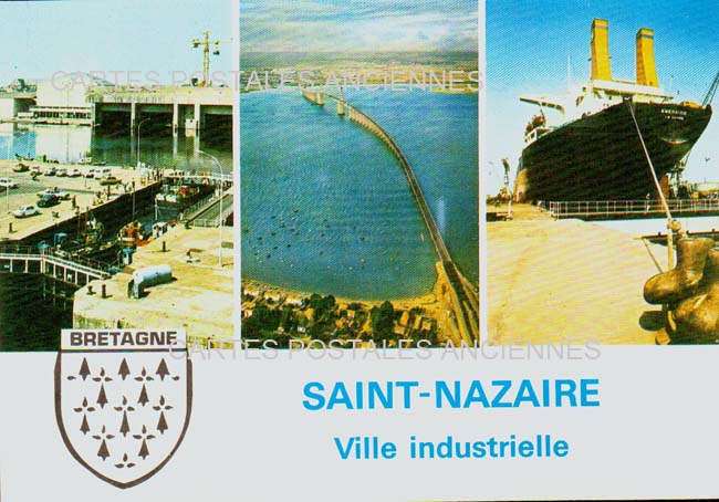 Cartes postales anciennes > CARTES POSTALES > carte postale ancienne > cartes-postales-ancienne.com Pays de la loire Loire atlantique Saint Nazaire