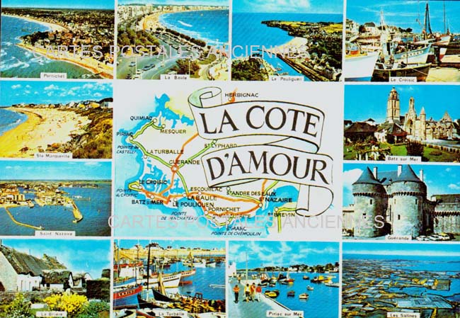 Cartes postales anciennes > CARTES POSTALES > carte postale ancienne > cartes-postales-ancienne.com Pays de la loire La Baule Escoublac