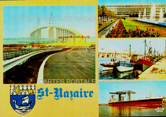 Cartes postales anciennes > CARTES POSTALES > carte postale ancienne > cartes-postales-ancienne.com Pays de la loire Saint Nazaire