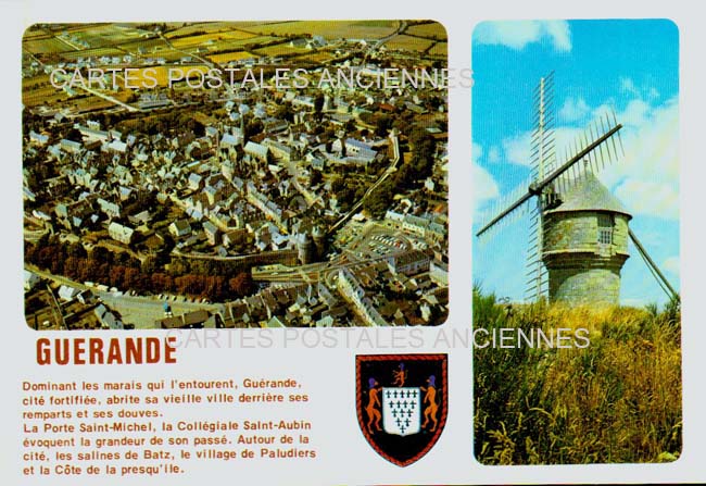 Cartes postales anciennes > CARTES POSTALES > carte postale ancienne > cartes-postales-ancienne.com Pays de la loire Guerande