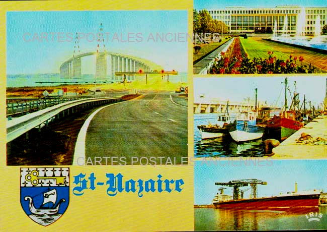 Cartes postales anciennes > CARTES POSTALES > carte postale ancienne > cartes-postales-ancienne.com Pays de la loire Loire atlantique Saint Nazaire