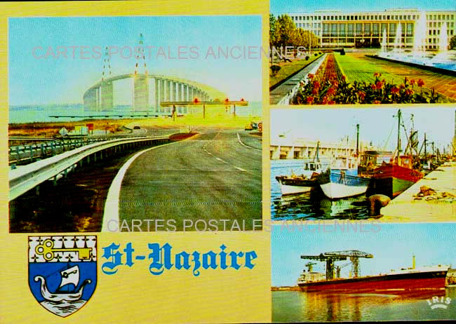 Cartes postales anciennes > CARTES POSTALES > carte postale ancienne > cartes-postales-ancienne.com Pays de la loire Saint Nazaire