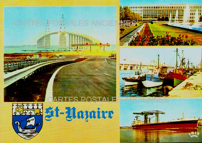 Cartes postales anciennes > CARTES POSTALES > carte postale ancienne > cartes-postales-ancienne.com Pays de la loire Saint Nazaire
